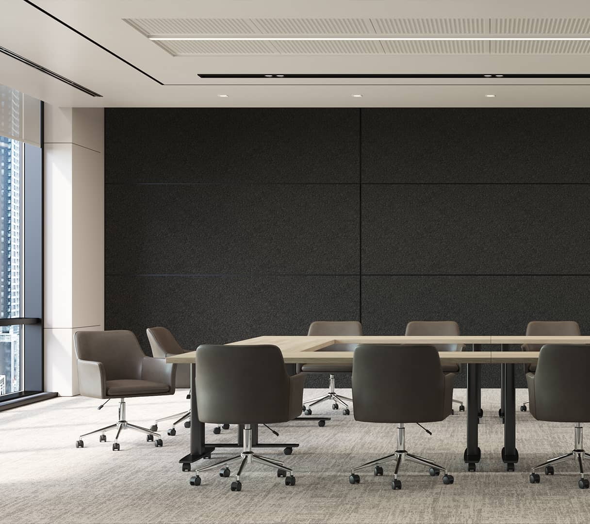 V-Lift Motorized Vertical Partitions